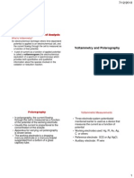 Voltammetry and Polarography