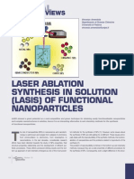 Laser Ablation Synthesis in Solution Lasis of Functional Nanoparticles