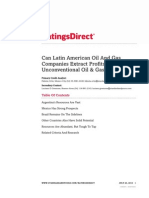 Can Latin American Oil and Gas Companies Extract Profits From Unconventional Oil & Gas Resources?