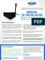 Manual de Instalacion Trifasico 220