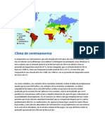 Clima de Centroamerica