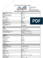 G-Series General Purpose Plug-In Relays: Contact