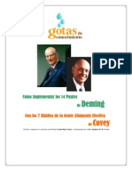 Como Implementar Los 14 Puntos de Deming Con Los 7 Hábitos de Covey