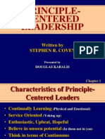 Principle Centered Leadership