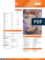 LE-Series Electric Scissor Lifts Spec Sheet