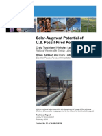 Solar-Augment Potential of U.S. Fossil-Fired Power Plants: Craig Turchi and Nicholas Langle Robin Bedilion and Cara Libby