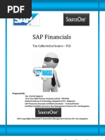 SAP Financials - Tax Collected at Source Manual