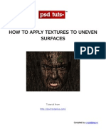 How To Apply Textures To Uneven Surfaces