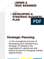 Developing A Strategic Business Plan