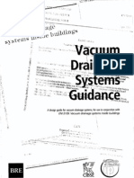 Vacuum Drainage Systems Guidance