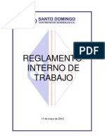 Reglamento Interno de Trabajo SD