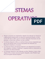 Sistema Operativo Definicion