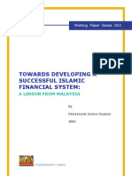  Developing Islamic Financial System