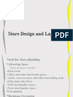 Store Layout and Design MGT