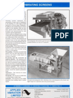 Av Vibrating Screens PDF