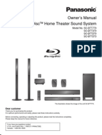 Panasonic Home Theater Sound SCBTT570