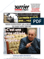 Le Courrier D Algerie Du 29.07.2013 PDF