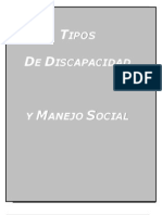 Folleto Tipos de Discapacidad