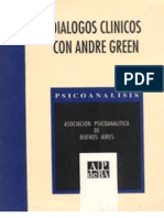 APDEBA, Diálogos Clínicos Con André Green