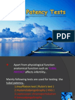 Tubal Patency Tests