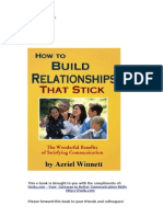 How To Build Relationship