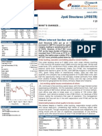 Jyoti Structures (JYOSTR) : When Interest Burden Outweighs All