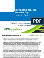 CF Industries Investor Day 11 Jun 2013