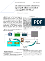 An Adaptive Call Admission Control Scheme With Load Balancing For Qos Enhancement in Rof Based Converged Umts/Wlan