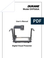 DVP 505A User Guide