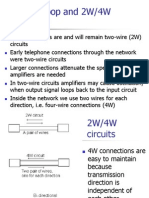 Local Loop and 2W/4W Circuits