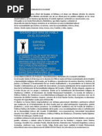 Cuantos Idiomas Se Hablan en El Ecuador