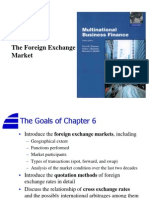 Chapter 6 - The Foreign Exchange Market