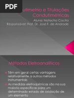 Condutimetria e Titulações Condutimétricas