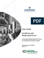 CT Unidrive SP Size 0-6 User Guide - Issue 13 PDF