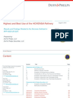 Duff and Phelps Report (HOVENSA Refinery)