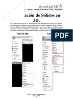 Material Semana 4 AutoCAD 3D - Generación de Sólidos en 3D