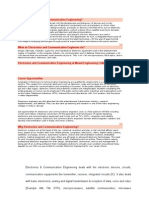 What Is Electronics and Communication Engineering?