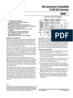 AD667 Microprocessor Compatible 12-Bit D-A Converter AD667