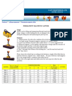 Permanent Magnetic Lifter