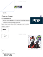 Flamewar (Prime) - Transformers Wiki