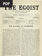 Theegoist: The Illusion of Anarchism