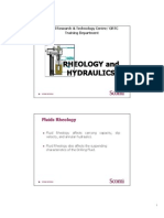 3 - Rheology and Hydraulics - PTM - Handout