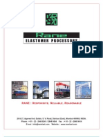 Rane Elastomer Processors Catalogue