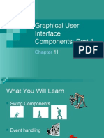 Graphical User Interface Components: Part 1