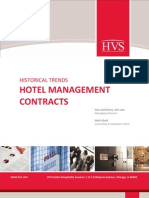 HVS - Historical Trends Hotel Management Contracts