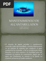 Mantenimiento de Alcantarillados