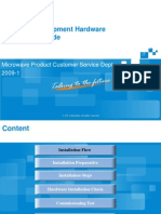 Microwave Equipment Hardware Installation Guide
