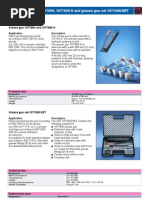 Grease Gun 1077600, 1077600 H and Grease Gun Set 1077600/SET