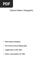 Electron Beam Lithography