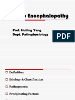 Hepatic Encephalopathy: Prof. Huiling Yang Dept. Pathophysiology